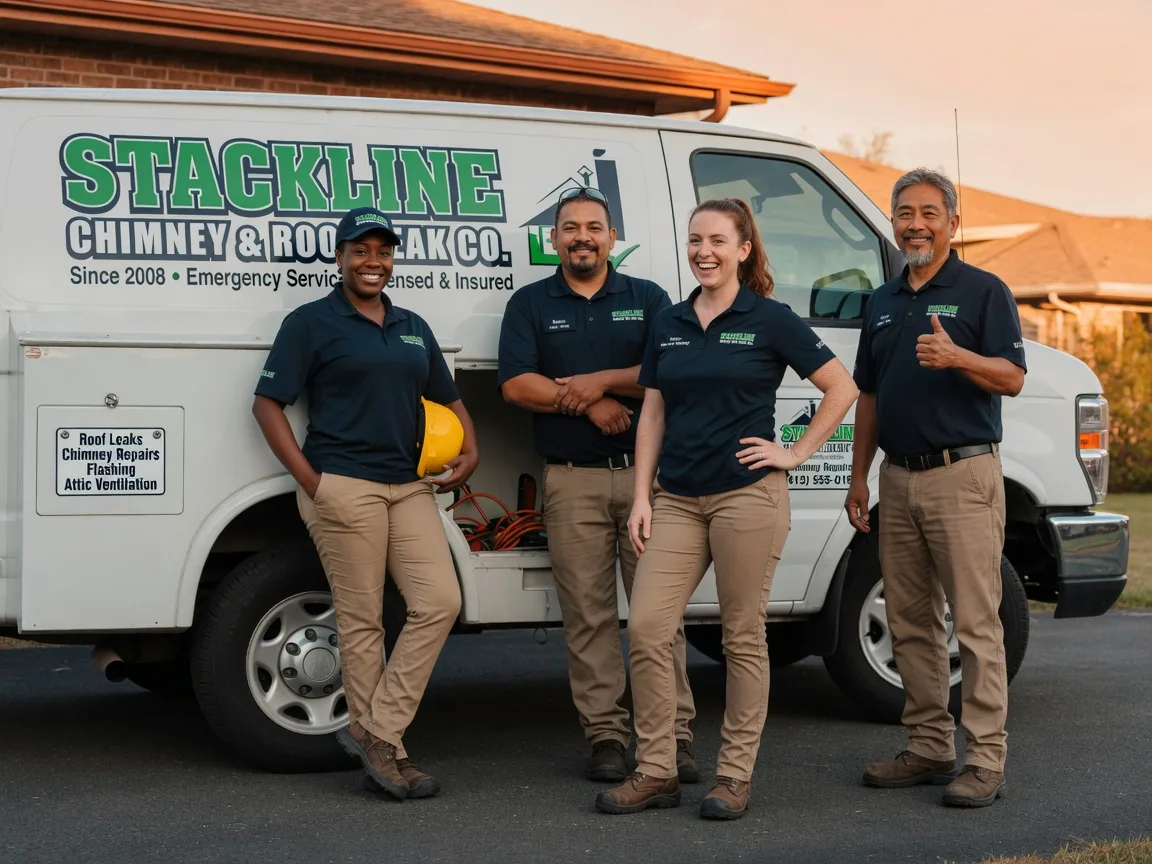 Chimney flashing repair company in North Branch, MI